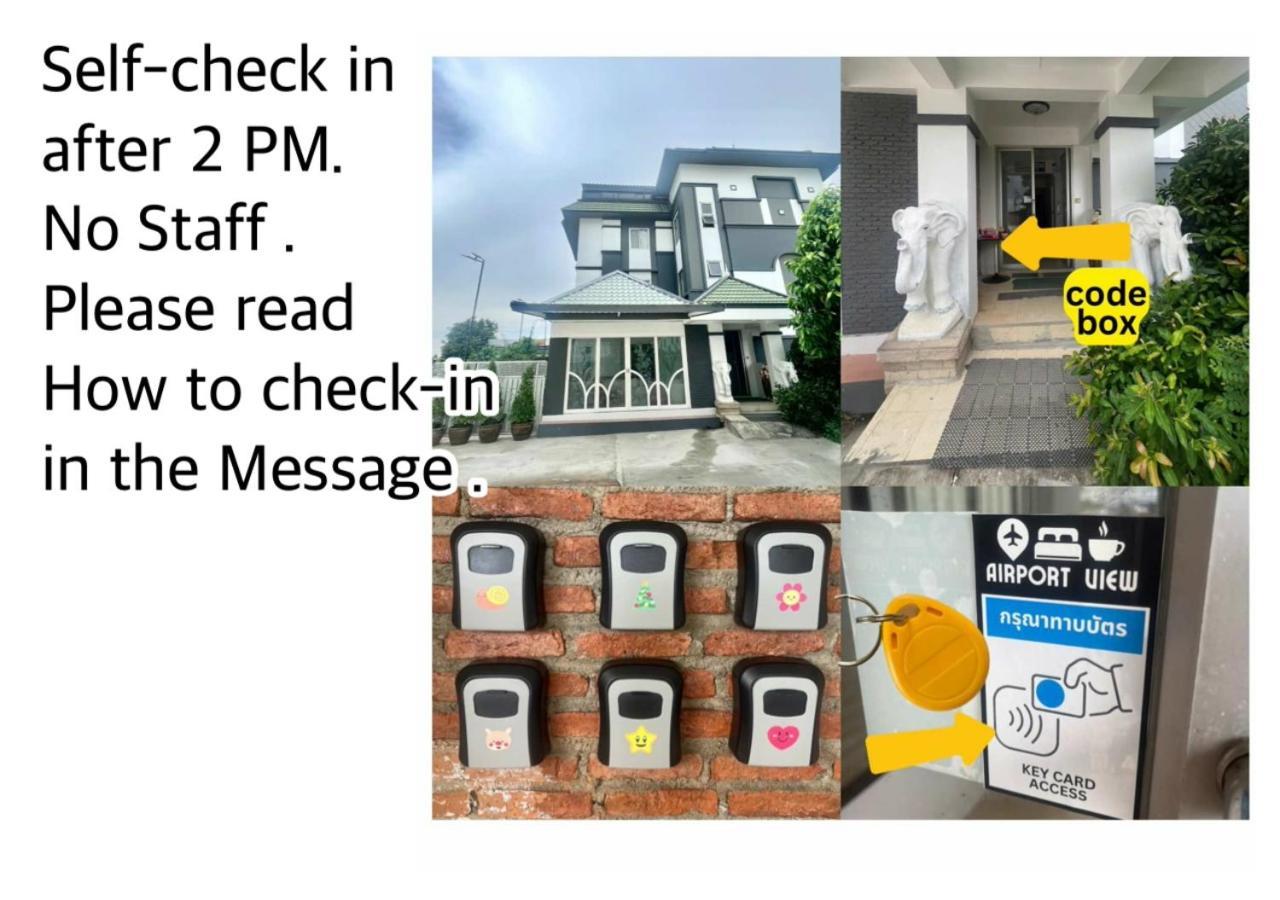 Airport View Apartment Cozy Room Near Airport สมุทรปราการ ภายนอก รูปภาพ
